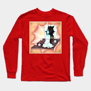 Candle with fox shadow Long Sleeve T-Shirt